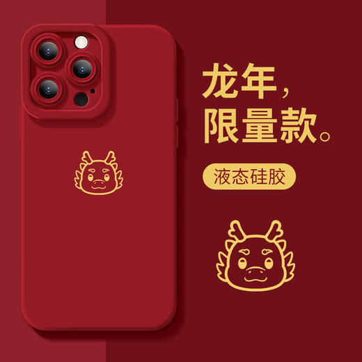 【诸事皆顺❗️新年苹果手机壳】国风设计，让好运满满❗️适用15新款14plus磨砂13硅胶12mini保护套11promax手机壳 商品图2