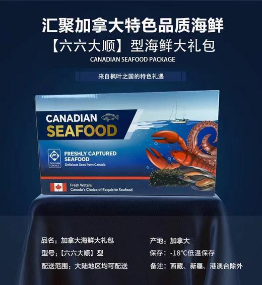 2025年 新上市年末海鲜礼盒生鲜大礼包，加拿大主题海鲜礼盒定义者~~ 商品图3