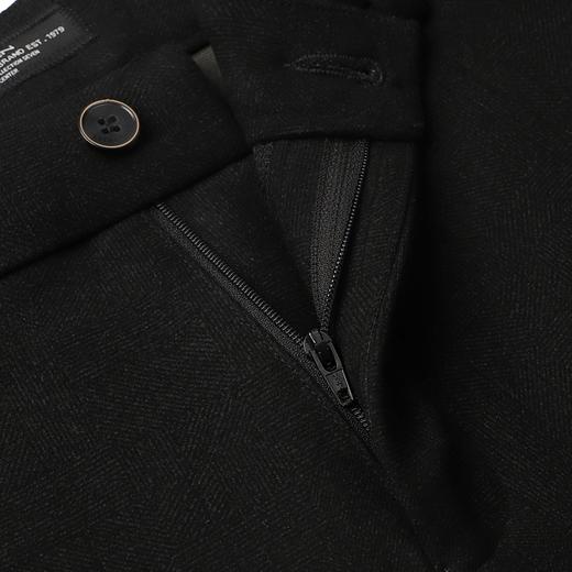 【针织磨毛】柒牌休闲长裤男2024秋冬厚款商务通勤上班保暖直筒裤	127H70160 商品图4