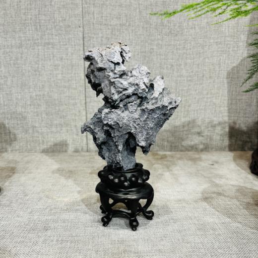 灵璧石假山（黑）°摆件 商品图0