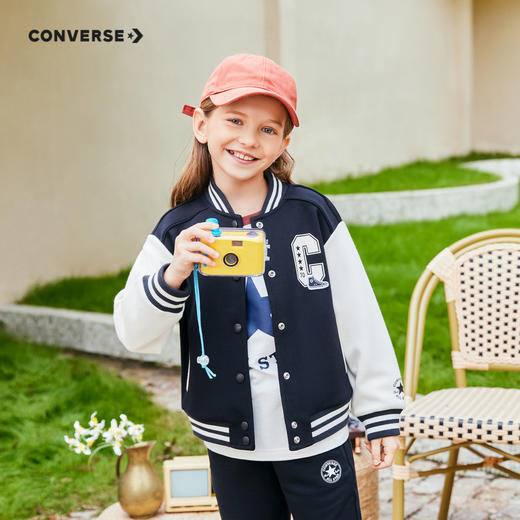 CONVERSE 春 大童小童 儿童童装夹克 CNVG-FQ-F815 商品图0
