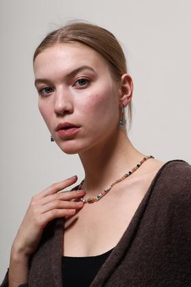 SOL DE VERANO 彩豆LOVE项链