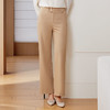 玳莎直筒高腰西装裤女2024年春季新款宽松设计感显瘦通勤休闲长裤  EA36304 商品缩略图0