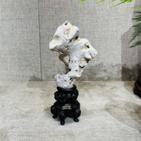 灵璧石假山（白）°摆件