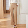 玳莎直筒高腰西装裤女2024年春季新款宽松设计感显瘦通勤休闲长裤  EA36304 商品缩略图2