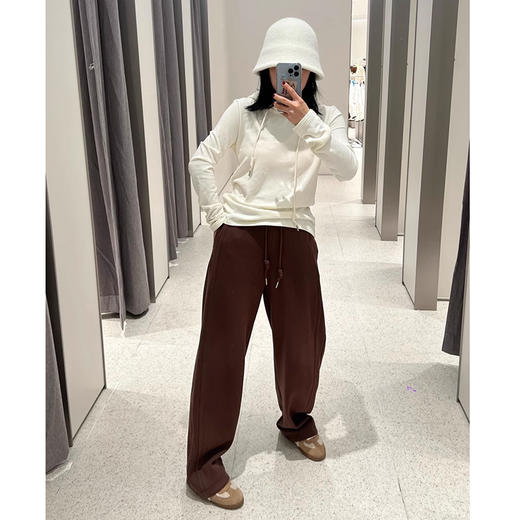 裁缝学苑AQ231连帽套头长袖T恤纸样女装暖阳绒卫衣打版上衣版型 商品图5