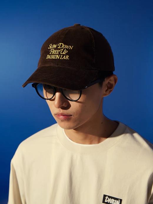 DAIKON Lab 23AW 灯芯绒LOGO刺绣鸭舌帽 商品图1