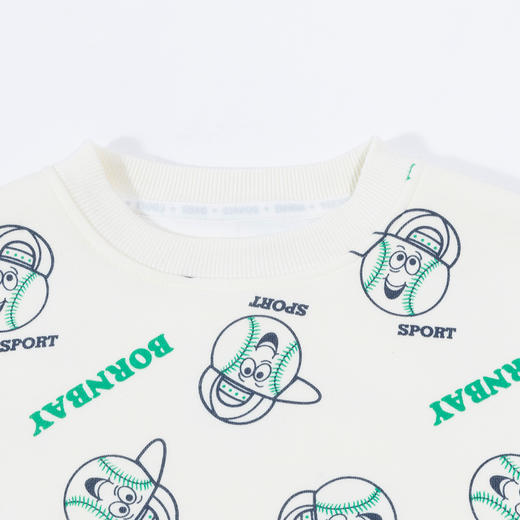 贝贝怡套装男童两件休闲春季2024新款百搭卫衣儿童长裤运动服童装ZB1DT001 商品图9