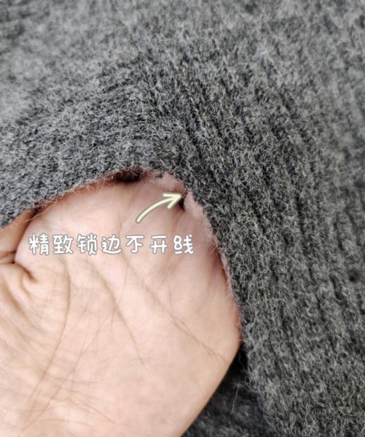 Be of ①heart｜羊毛素色围脖大披肩 羊毛混纺肤感细腻 不扎肉舒适软糯 商品图2