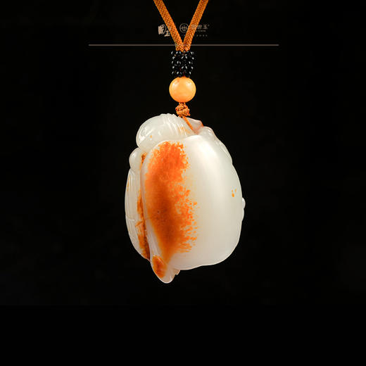 新疆国玉盟世玉和田玉羊脂玉挂件（鹤寿如意）【带证书·顺丰物流】 商品图1