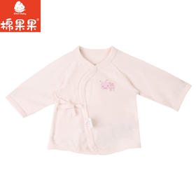 棉果果专柜同款春季新品内衣家居女宝5A抗菌长袖半背衣M121110224714