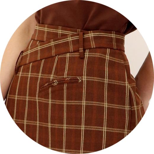 -栗壳长半裙HJ1B18 商品图2