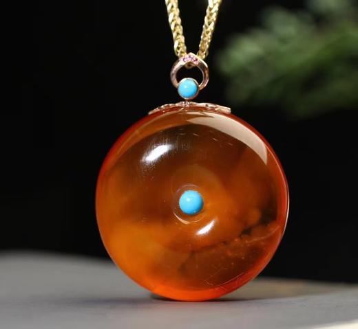 18K蜜蜡-吊坠 商品图0