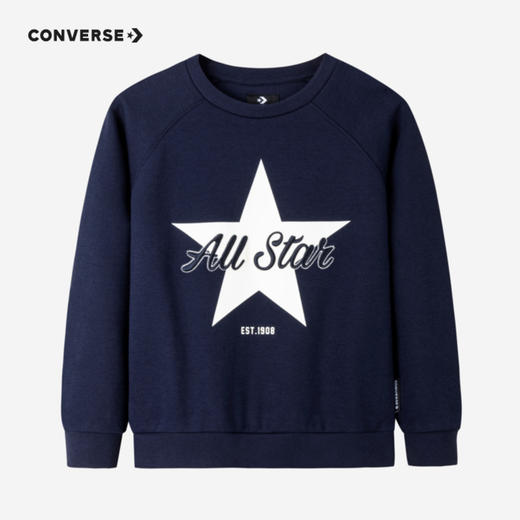 CONVERSE 春 大童小童 儿童童装卫衣 CNVN-FW-F591 商品图0