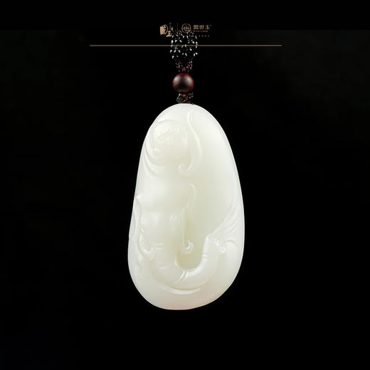 新疆国玉盟世玉和田玉羊脂玉挂件（封侯拜相）【带证书·顺丰物流】 商品图4
