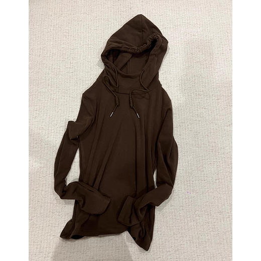 裁缝学苑AQ231连帽套头长袖T恤纸样女装暖阳绒卫衣打版上衣版型 商品图4