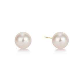 【宏艺珠宝】小灯泡·18K金珍珠耳钉