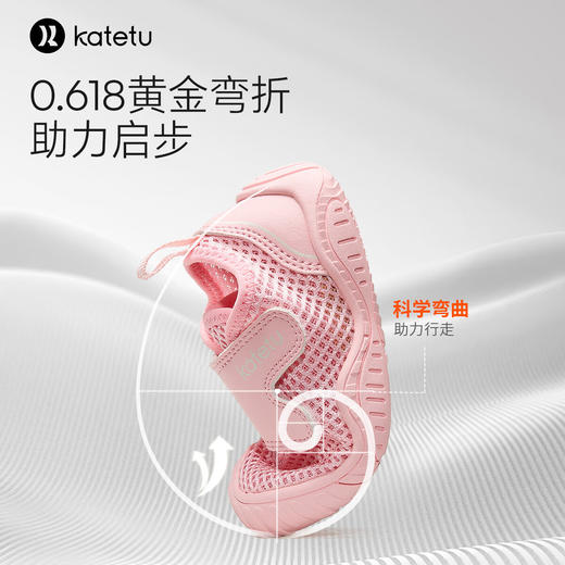 卡特兔宝宝学步鞋2024春季新款机能鞋网眼透气软底防滑婴儿鞋子 商品图8