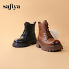 超值精选 | Safiya/索菲娅2023冬季复古英伦风小个子马丁靴 SF33912351 商品缩略图0