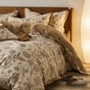 全棉加厚磨毛四件套冬季纯棉床单被套美式复古风秋冬季印花四件套 心选到家 商品缩略图2