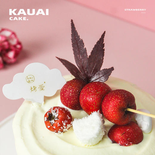 烤爱·生日蛋糕系列·秋之恋·山楂树莓·聚会生日节日【仅限深圳同城配送】 商品图4