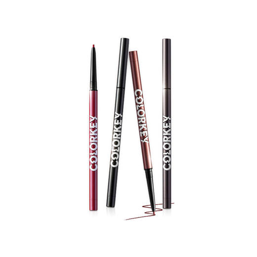 colorkey珂拉琪玩妆眼线胶笔不易晕染卧蚕笔防水防汗棕色学生新手 心选到家 商品图3