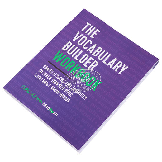 【中商原版】英语词汇生成器练习册：自学超过 1400 个必须知道的单词的简单课程和活动 The Vocabulary Builder Workbook 商品图2