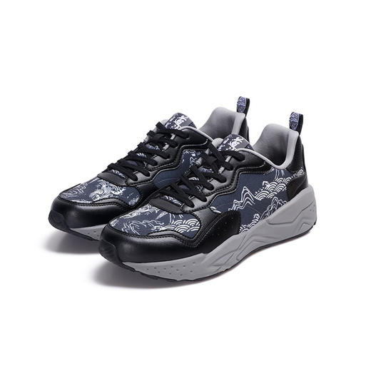 足行健道法自然-足弓支撑秋季国潮帆布透气柔软回弹百搭时尚休闲鞋 商品图6