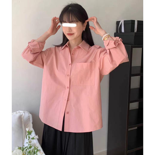 裁缝学苑AS83 露背设计感小衫宽松长袖女士衬衫纸样女装衬衣打版 商品图4