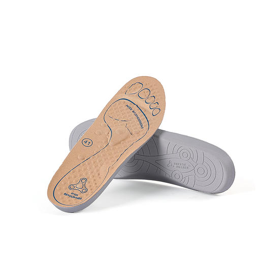 足行健高弹版鞋垫-扁平足穴位磁石吸汗透气抗菌防臭男女款 商品图2