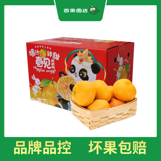 PAGODA百果园  春见耙耙柑（中）5斤彩箱装 商品图0