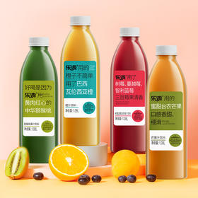 乐源果汁礼盒装 含NFC鲜榨果汁 VC果汁送礼更喜庆 随时随地畅饮