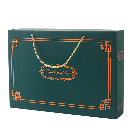 「烫金礼盒款！数款可选」陶瓷碗色釉方碗餐饮用具 伴手礼碗筷套装企业年会送客户创意小礼品 商品图4