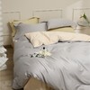 全棉匹马棉纯色双拼四件套纯棉床单床笠款100支新疆长绒棉四件套 心选到家 商品缩略图2