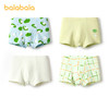 巴拉巴拉宝宝内裤平角棉男童四角裤儿童底裤不夹PP男孩小童四条装 商品缩略图4