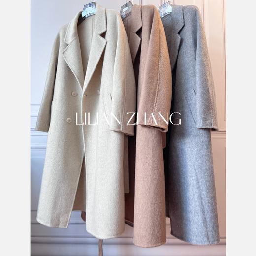 经典重现-美拉德风、热力感穿搭、百搭双面呢、真丝羊毛大衣2206051 商品图0