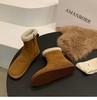 ALBB-2023冬季新款加绒保暖羊羔毛皮雪地靴短靴 商品缩略图6