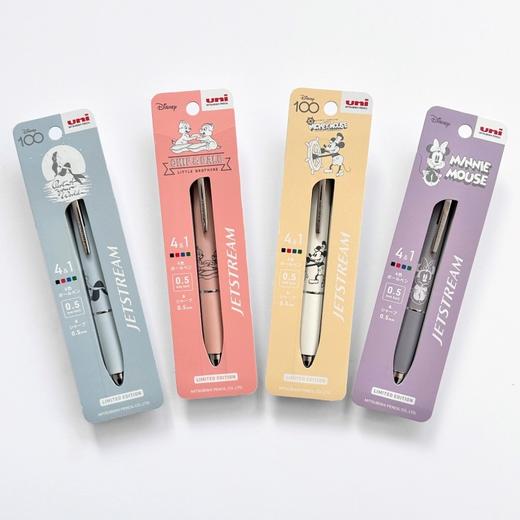 日本UNI三菱JETSTREAM迪士尼100年限定4+1多功能模块圆珠中油笔 商品图2