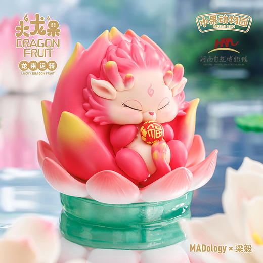 【河南自博-文创】水果动物园-火龙果盲盒 商品图7