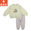 棉果果专柜同款春季新品内衣家居男宝5A抗菌抗菌套头套装M111302224743 商品缩略图3