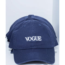 VOGUE藏青色棒球帽