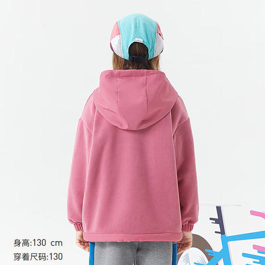 【秒】【MQD】【170】童装双面奥粒绒连帽男童外套春秋款新款宝宝韩系儿童秋装 紫薯 商品图2
