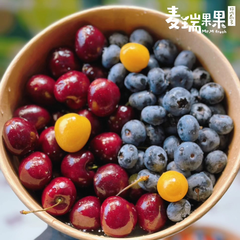 缤纷彩虹盒（车厘子蓝莓双拼）