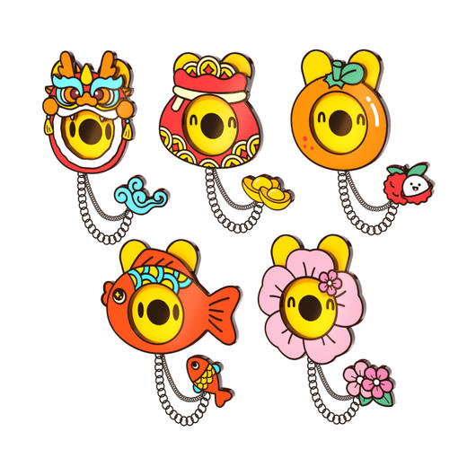 龙年系列双层徽章盲盒 商品图3