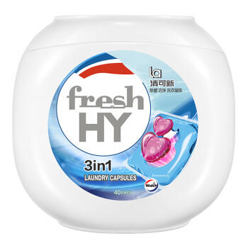 威露士清可新3合1洗衣凝珠64粒  除菌除螨留香20天 香氛浓缩洗衣液 商品图1