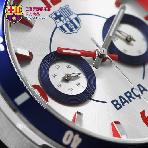 巴塞罗那俱乐部官方球迷商务高端手表精钢表带防水腕表男聚星动力 商品图1