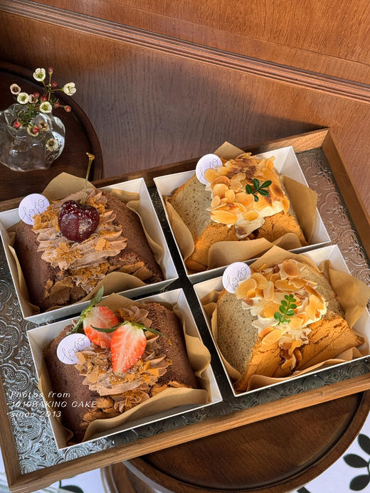 【下架】伯爵红茶海盐焦糖戚风蛋糕 Chiffon Cake（切件/一人份） 商品图2