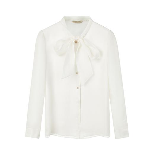 L1XL1朗姿法式飘带白衬衫LSEK01WBL117 商品图4