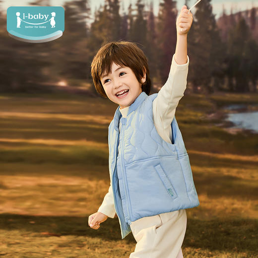【秒杀 99元】i-baby四防恒温宇航绒立领儿童秋冬保暖马甲 商品图14
