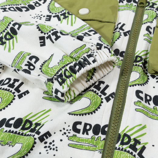 贝贝怡童装儿童连帽外套春季新款百搭休闲上衣男女中大童春秋衣服ZB1DS012 商品图3